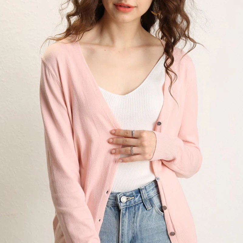 Cashmere Knit Jackets Women Vneck Winter New Cardigans Ladies Sweater 12Colors Standard Clothes
Cashmere Knit Jackets Women Vneck Winter New Cardigans Ladies Sweater 12Colors Standard Clothes