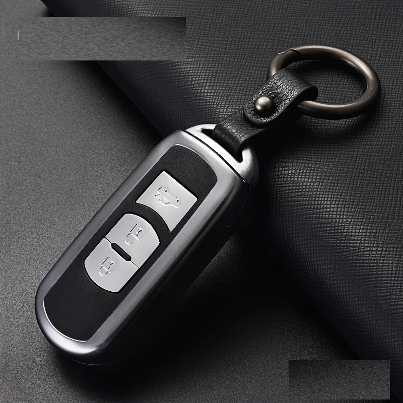 Aluminum Alloy Key Shell Holder Car Key Case Key Cover case Key Shell For Mazda CX-5 CX-7 Atenza Alexa Auto Accessories
Aluminum Alloy Key Shell Holder Car Key Case Key Cover case Key Shell For Mazda CX-5 CX-7 Atenza Alexa Auto Accessories
