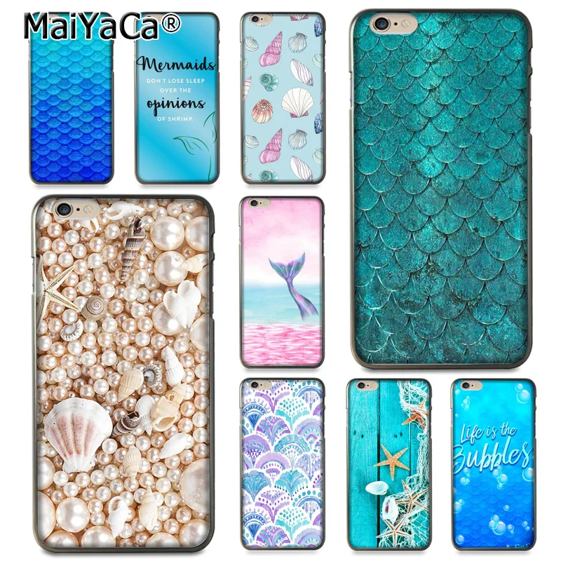 MaiYaCa Fashion Shell Mermaid Tail Scale Coque Shell Phone Case for Apple iPhone 8 7 6 6S Plus X 5 5S SE 5C Cover
MaiYaCa Fashion Shell Mermaid Tail Scale Coque Shell Phone Case for Apple iPhone 8 7 6 6S Plus X 5 5S SE 5C Cover