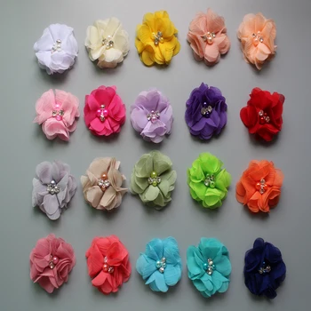 Freeshipping 140pcs/lot 1.97'' cute chiffon flowers with Rhinestone Pearl without clips girls headbands hair accessories
Freeshipping 140pcs/lot 1.97'' cute chiffon flowers with Rhinestone Pearl without clips girls headbands hair accessories