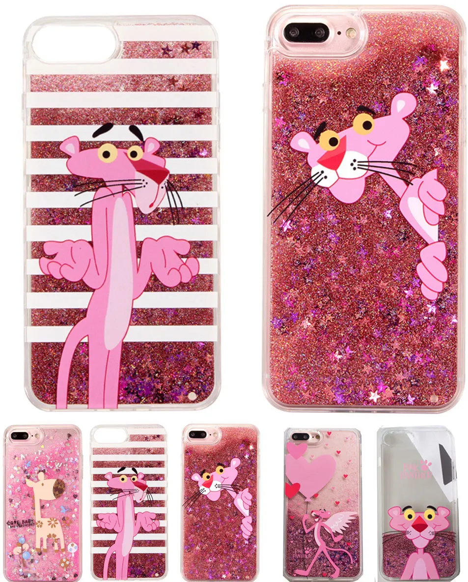 Luxury Water Liquid Phone Case for iPhone 8 7 6 6S Plus Cartoon Pink Panther Leopard Sparkle Glitter Star Soft TPU Cover
Luxury Water Liquid Phone Case for iPhone 8 7 6 6S Plus Cartoon Pink Panther Leopard Sparkle Glitter Star Soft TPU Cover