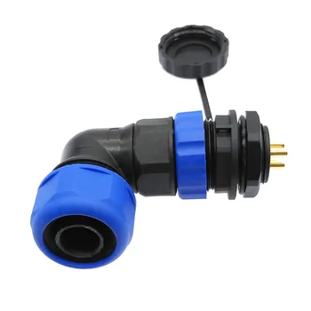 SP20 corrugated pipe IP68 waterproof connector 1/2/3/4/5/6/7/9/10/12/14Pin angle connectors 90 degree elbow flange socket
SP20 corrugated pipe IP68 waterproof connector 1/2/3/4/5/6/7/9/10/12/14Pin angle connectors 90 degree elbow flange socket