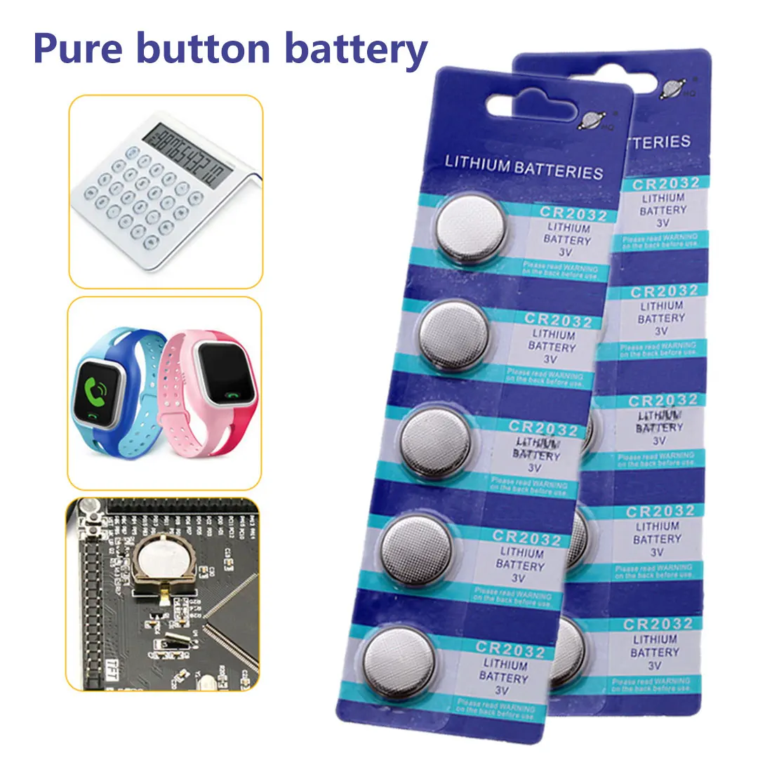 10pcs CR2032 Lithium Li-ion 3V CR 2032 Button Cell Coin Battery for Watch Computer BR2032 DL2032 SB-T15 EA2032C ECR2032 L2032
10pcs CR2032 Lithium Li-ion 3V CR 2032 Button Cell Coin Battery for Watch Computer BR2032 DL2032 SB-T15 EA2032C ECR2032 L2032