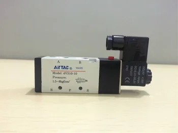 1pc Air Solenoid Valve 4V310-10 With Indicator 5 Port 2 Position 2/5 Way 3/8" Pneumatic Control Valve 12VDC 24VDC 110VAC 220VAC
1pc Air Solenoid Valve 4V310-10 With Indicator 5 Port 2 Position 2/5 Way 3/8" Pneumatic Control Valve 12VDC 24VDC 110VAC 220VAC