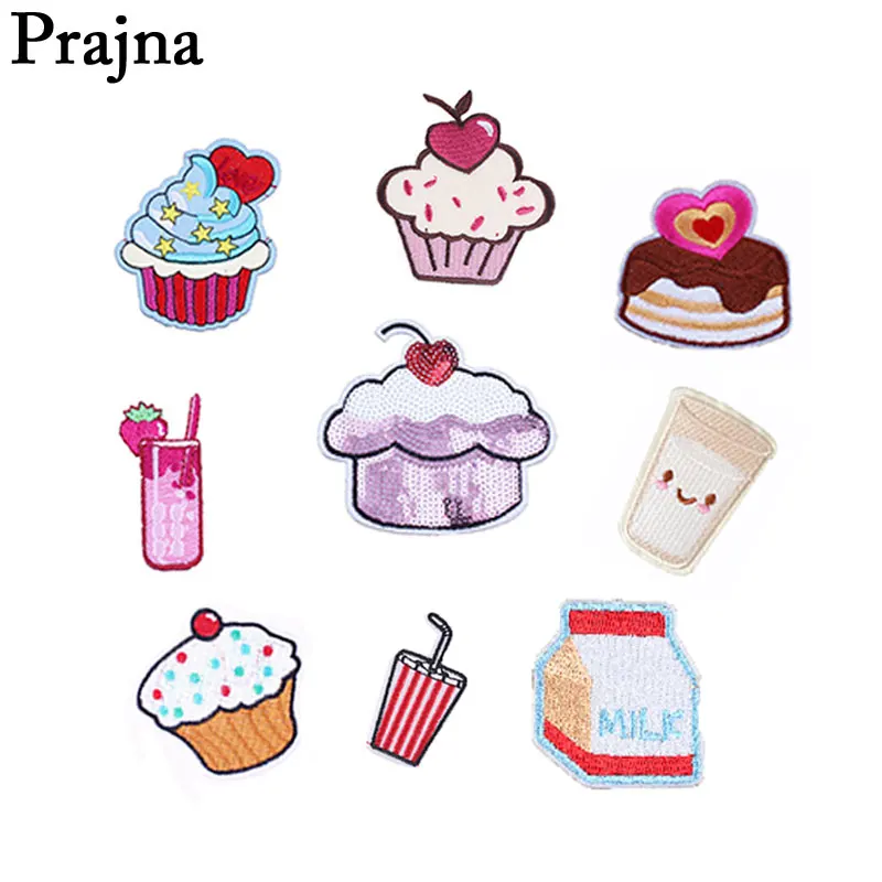 Prajna Cake Milk Ice Cream Patches Embroidery Iron Patches For Clothing Applique Sewing Accessories Desecration For Clothes Bag
Prajna Cake Milk Ice Cream Patches Embroidery Iron Patches For Clothing Applique Sewing Accessories Desecration For Clothes Bag