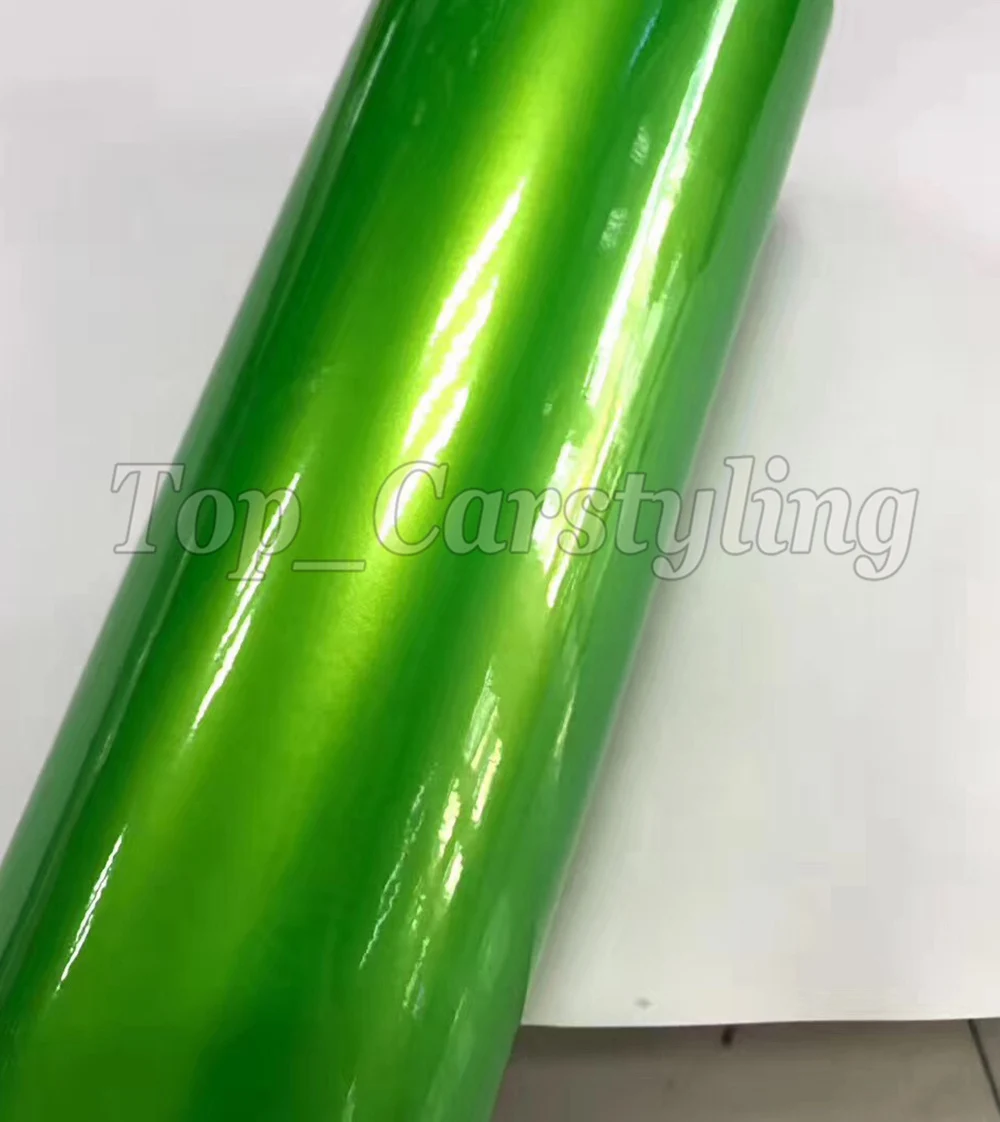 gloss magic color flow vinyl flip flop green to gold shift (2)