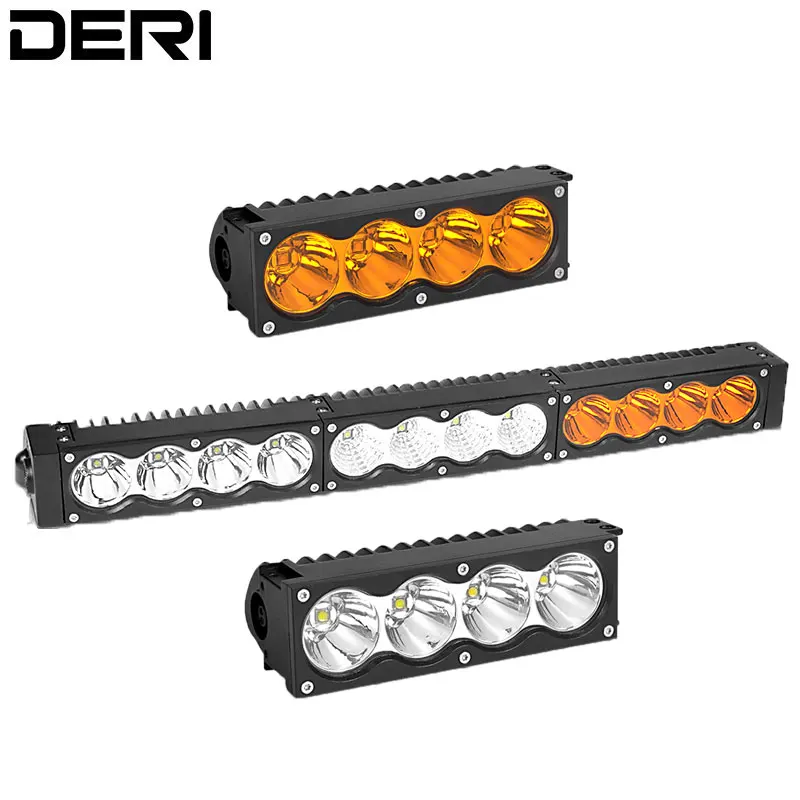7.5 inch 40W Modular Units Led Light Bar Single Row Stitching Led Work Light Amber White Flood Spot Combo 4300K 6500K Car Refit
7.5 inch 40W Modular Units Led Light Bar Single Row Stitching Led Work Light Amber White Flood Spot Combo 4300K 6500K Car Refit