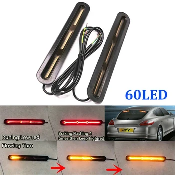 2 Pcs LED Turn Signals Strip Car Truck Motorcycle Flowing Turn Signal Stop Tail Strip Brake Stop Turn Signal License Plate Lamp
2 Pcs LED Turn Signals Strip Car Truck Motorcycle Flowing Turn Signal Stop Tail Strip Brake Stop Turn Signal License Plate Lamp