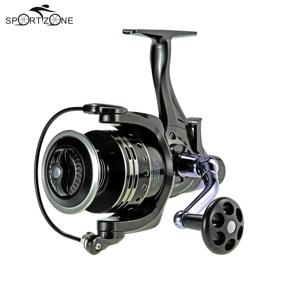 4+1BB Ball Bearings Spinning Reel Winter Saltwater 4.7:1 Fishing Reel Dual Brake System Carp Fishing Tackle Carretilha Pesca
4+1BB Ball Bearings Spinning Reel Winter Saltwater 4.7:1 Fishing Reel Dual Brake System Carp Fishing Tackle Carretilha Pesca