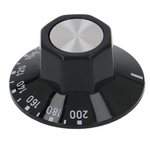 Термостат фритюрницы ручка управления PUSH ON TYPE EGO 0 60 200 50 мм для вала 6 4 | Бытовая