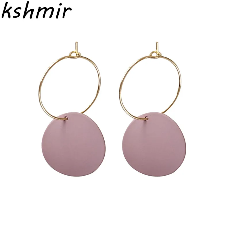 kshmir Fresh earrings, fashion, simple candy color earrings, retro matte earrings.Ladies exquisite Round Earrings Jewel
kshmir Fresh earrings, fashion, simple candy color earrings, retro matte earrings.Ladies exquisite Round Earrings Jewel
