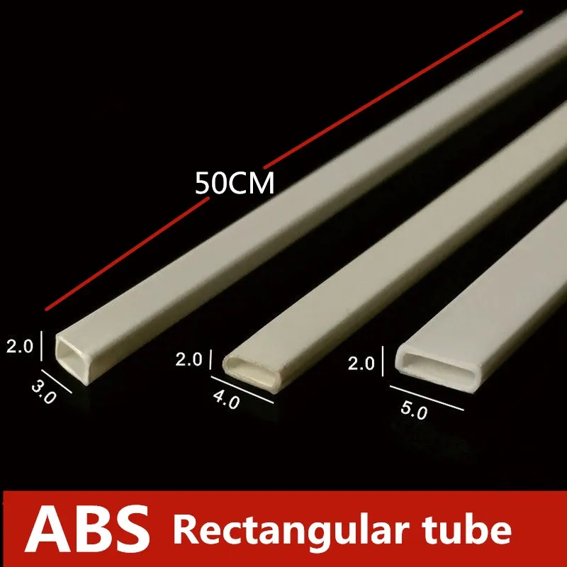 DIY manual material plastic pipe material ABS hollow rectangular tube model100pcs
DIY manual material plastic pipe material ABS hollow rectangular tube model100pcs