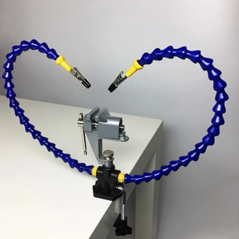Helping Hands 2 Metal Flexible Arm Alligator Clip PCB Board Holder For Mobile Phone motherboard Main board Repair Fixture jig
Helping Hands 2 Metal Flexible Arm Alligator Clip PCB Board Holder For Mobile Phone motherboard Main board Repair Fixture jig