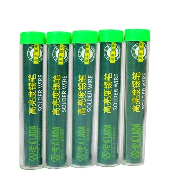 5 Boxes LAOA 2M 63% Tin Lead Solder Core Flux Soldering Welding Solder Wire Spool Reel 1.00mm With Rosin
5 Boxes LAOA 2M 63% Tin Lead Solder Core Flux Soldering Welding Solder Wire Spool Reel 1.00mm With Rosin