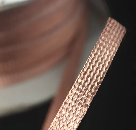Dense type Pure copper Shielding net Tin plated copper Shield tape 3mm-30mm different models 1meter/Lot
Dense type Pure copper Shielding net Tin plated copper Shield tape 3mm-30mm different models 1meter/Lot