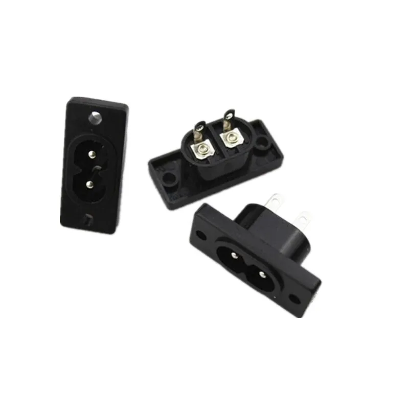 Free shipping 10Pcs/lot AC 250V 2.5A IEC320 C7 Socket Soldering Pins Power Connector IEC 320
Free shipping 10Pcs/lot AC 250V 2.5A IEC320 C7 Socket Soldering Pins Power Connector IEC 320