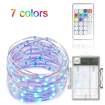 Colorful Remote Control Waterproof 50LED String Light Outdoor Party Wedding Xmas Garland Tree Decoration Fairy Light
Colorful Remote Control Waterproof 50LED String Light Outdoor Party Wedding Xmas Garland Tree Decoration Fairy Light