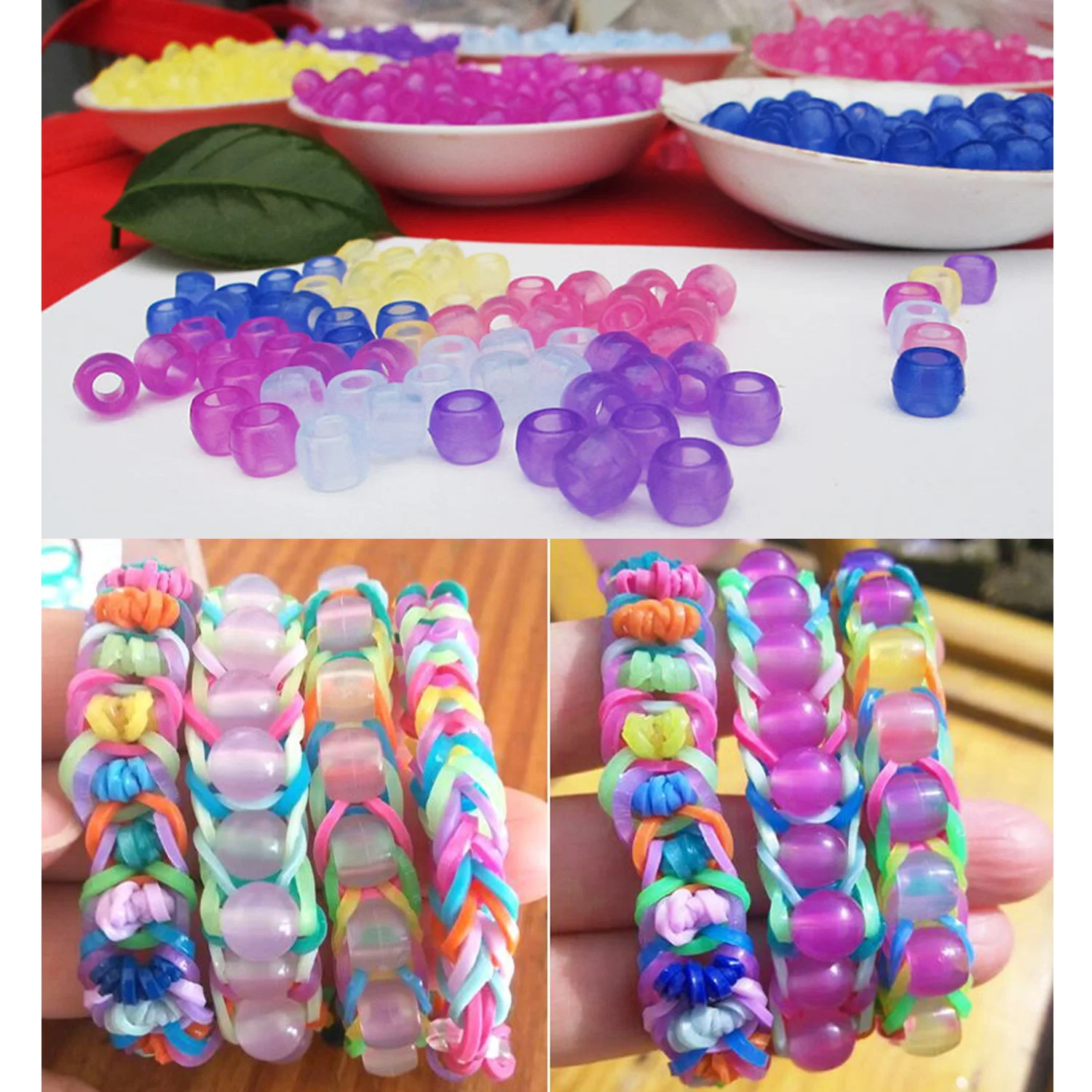 1000PCS 6x8mm Plastic UV Color Changing Glow in The Dark Luminous Loose Beads Toy for Kids Girls DIY Bracelets Jewelry Making
1000PCS 6x8mm Plastic UV Color Changing Glow in The Dark Luminous Loose Beads Toy for Kids Girls DIY Bracelets Jewelry Making