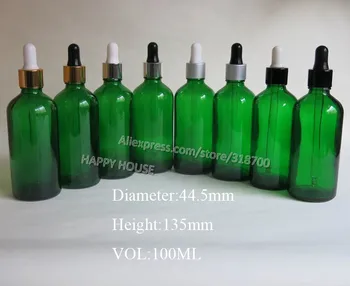 360pcs/lot 100ml Glass Bottle with Dropper,100cc Glass Essential Oil Dropper Bottle,Green Glass Dropper Bottles
360pcs/lot 100ml Glass Bottle with Dropper,100cc Glass Essential Oil Dropper Bottle,Green Glass Dropper Bottles