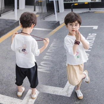 New Child Tang Dynasty Costumes Boys Chinese Folk Dance Costumes Hanfu Show Dance Costumes Stage Wear Child 1-7years Old DQS1941
New Child Tang Dynasty Costumes Boys Chinese Folk Dance Costumes Hanfu Show Dance Costumes Stage Wear Child 1-7years Old DQS1941