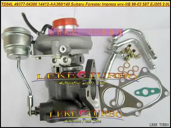 Free Ship Turbo TD04L 49377-04300 14412-AA360 14412-AA140 14412AA360 For SUBARU Forester Impreza WRX-NB 1998-03 58T EJ205 2.0L
Free Ship Turbo TD04L 49377-04300 14412-AA360 14412-AA140 14412AA360 For SUBARU Forester Impreza WRX-NB 1998-03 58T EJ205 2.0L