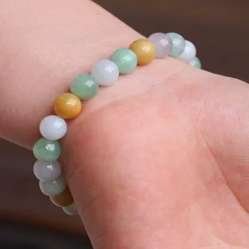 Natural Jadeite Three Color Chalcedony Bead Bracelet Hand Carved Jewelry Gifts Wholesale
Natural Jadeite Three Color Chalcedony Bead Bracelet Hand Carved Jewelry Gifts Wholesale