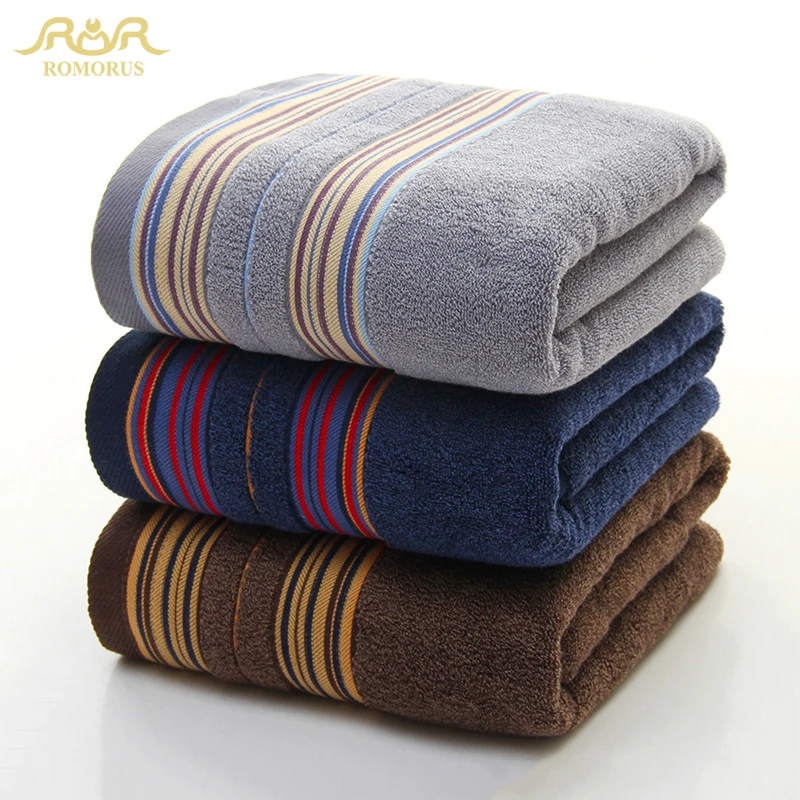 Hot Sale Striped Big Bath Towel 70*140cm 100% Soft Cotton Swimming Beach Towels Quality Blue Brown Gray Face Towel Drop Shipping
Hot Sale Striped Big Bath Towel 70*140cm 100% Soft Cotton Swimming Beach Towels Quality Blue Brown Gray Face Towel Drop Shipping