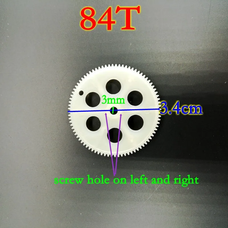 F183 F181 H8C H12C U818A 64T 2CM Gears Main Big Gear R/C Radio Control Quadcopter Model Toys Drone Helicopter Spare Parts
F183 F181 H8C H12C U818A 64T 2CM Gears Main Big Gear R/C Radio Control Quadcopter Model Toys Drone Helicopter Spare Parts
