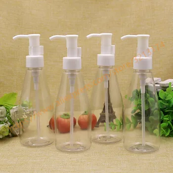 200ml pear shaped clear/transparent PET bottle with white plastic pump.lotion/hand wash/Shampoo/moisturizer/facial water bottle
200ml pear shaped clear/transparent PET bottle with white plastic pump.lotion/hand wash/Shampoo/moisturizer/facial water bottle