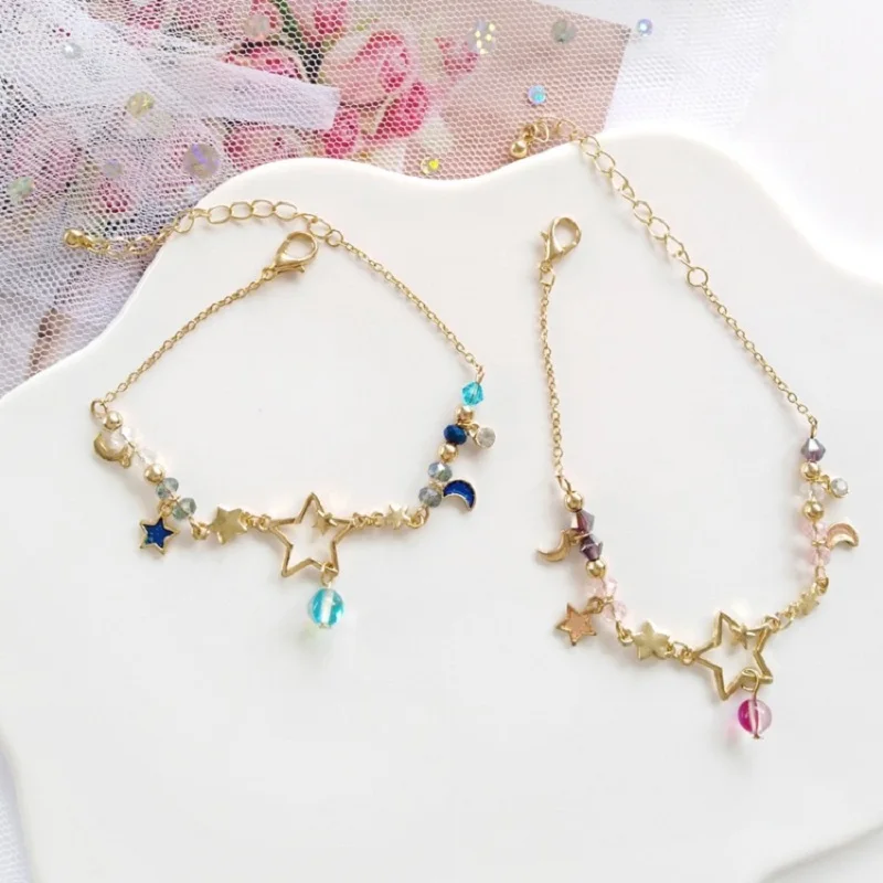 New hollow star bracelet bracelet girl small fresh cute animal rhinestone metal jewelry gift girlfriends friends
New hollow star bracelet bracelet girl small fresh cute animal rhinestone metal jewelry gift girlfriends friends