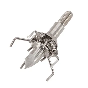 12/24/36pcs Steel Sharp Tip Point Arrow Head 100 Grain Broadhead Archery Hunting Crossbow Archery Bow ArrowsHeads
12/24/36pcs Steel Sharp Tip Point Arrow Head 100 Grain Broadhead Archery Hunting Crossbow Archery Bow ArrowsHeads