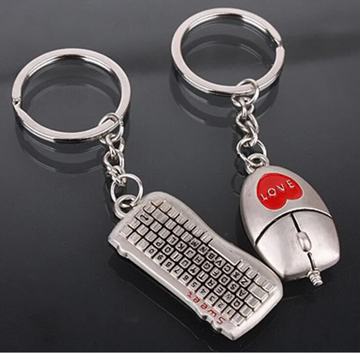 FREE SHIPPING by FEDEX 100pairs/lot Wholesale Zinc Alloy Mouse and Keyboard Keychain Metal Keyring For Lovers
FREE SHIPPING by FEDEX 100pairs/lot Wholesale Zinc Alloy Mouse and Keyboard Keychain Metal Keyring For Lovers