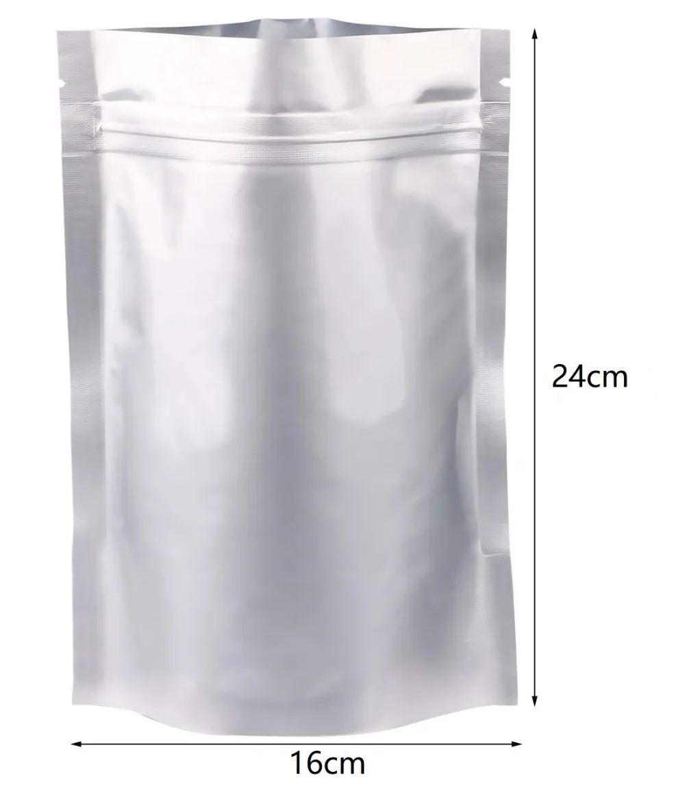 Ysmile 16x24 CM Food Storage Party Foil Aluminum Bag Zip Lock Package Stand Up
Ysmile 16x24 CM Food Storage Party Foil Aluminum Bag Zip Lock Package Stand Up