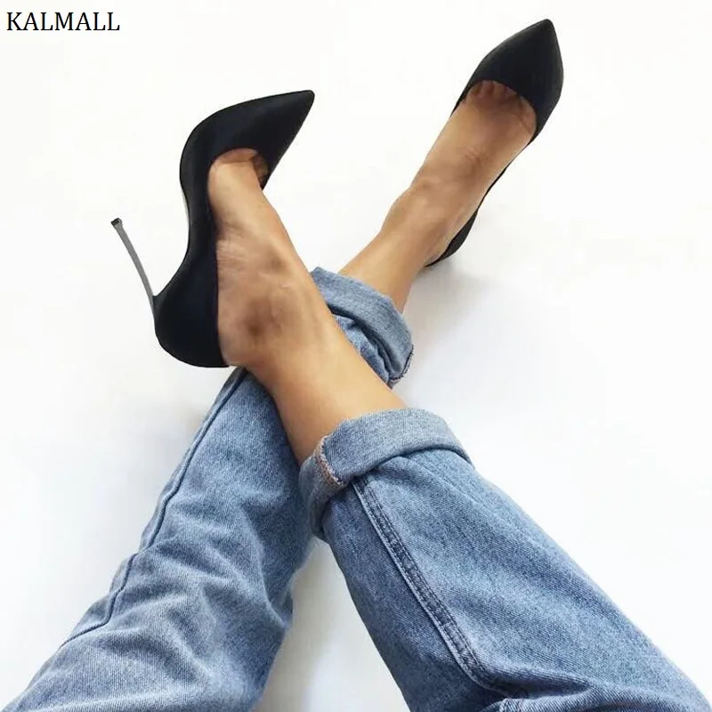 KALMALL Gold Nude Red Leather Stiletto Heels Women Pumps Pointed Toe Slip-On Women Wedding Shoes Metal High Heels Women Shoes
KALMALL Gold Nude Red Leather Stiletto Heels Women Pumps Pointed Toe Slip-On Women Wedding Shoes Metal High Heels Women Shoes