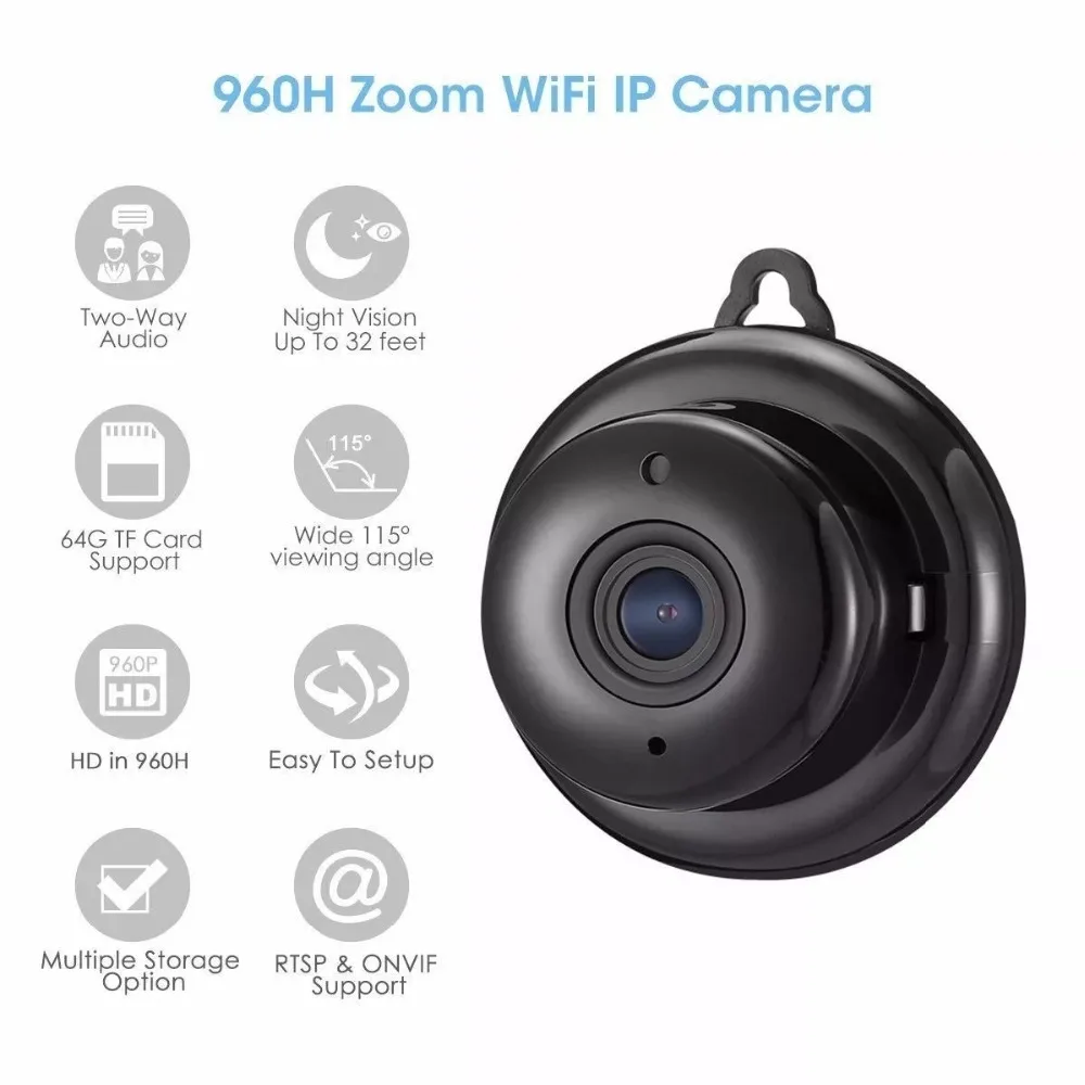 HD WiFi Baby Camera IP Camera CCTV network Camera Wifi Camara IP Fisheye P2P Mini Video Surveillance Cameras Night Vision
HD WiFi Baby Camera IP Camera CCTV network Camera Wifi Camara IP Fisheye P2P Mini Video Surveillance Cameras Night Vision