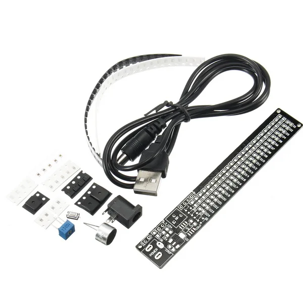 5V 1PC Best Promotion DIY Electronic LED Spectrum Display Training Kit Voice Control Module Board
5V 1PC Best Promotion DIY Electronic LED Spectrum Display Training Kit Voice Control Module Board