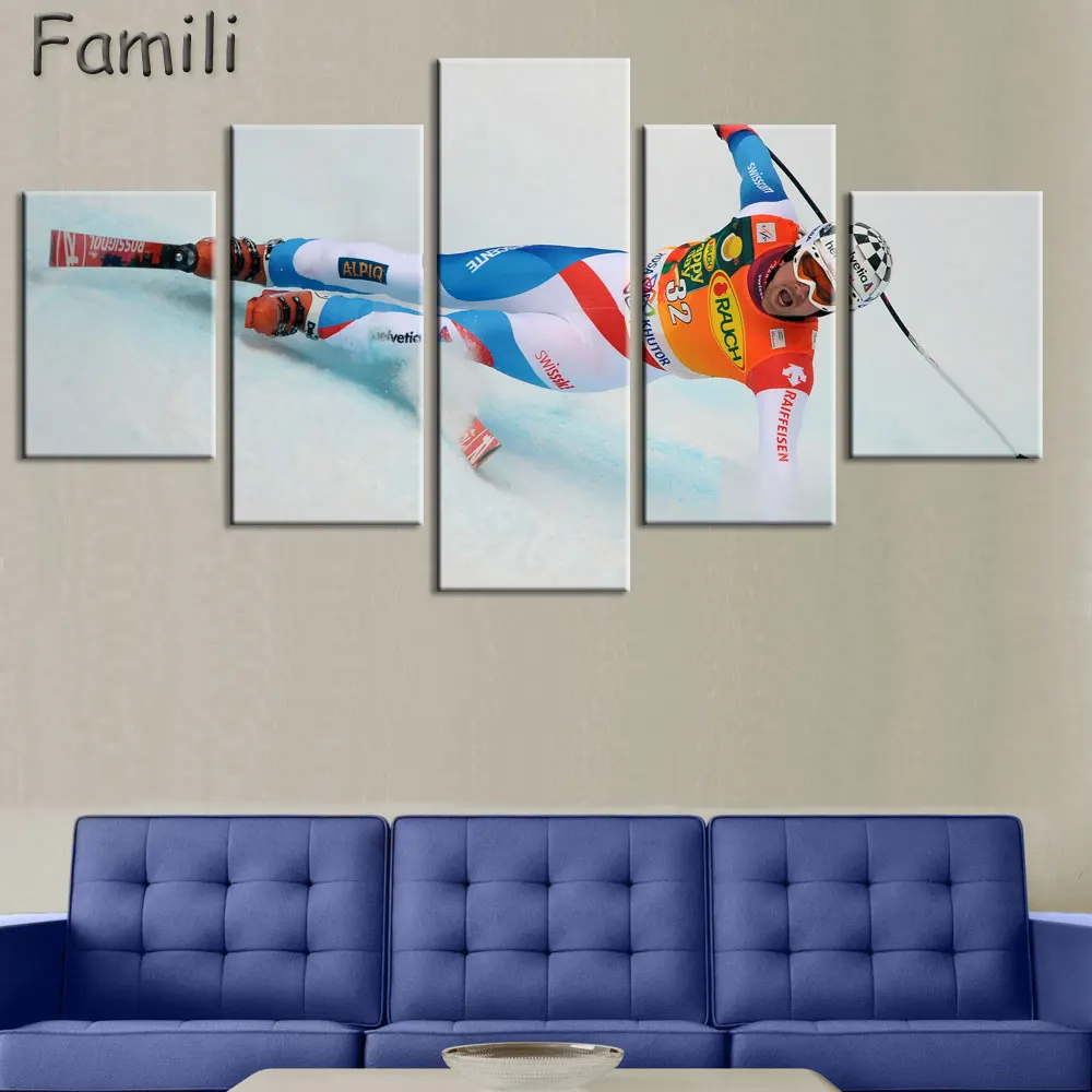 HD Printed 5 Piece Canvas Art Ice Mountain Skiing Painting Snowboard Wall Pictures for Living Room Modern Free Shipping
HD Printed 5 Piece Canvas Art Ice Mountain Skiing Painting Snowboard Wall Pictures for Living Room Modern Free Shipping