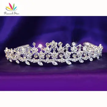 Peacock Star Bridal Wedding Bridesmaid Party Quality Flower Crystal Rhinestone Tiara CT1059
Peacock Star Bridal Wedding Bridesmaid Party Quality Flower Crystal Rhinestone Tiara CT1059