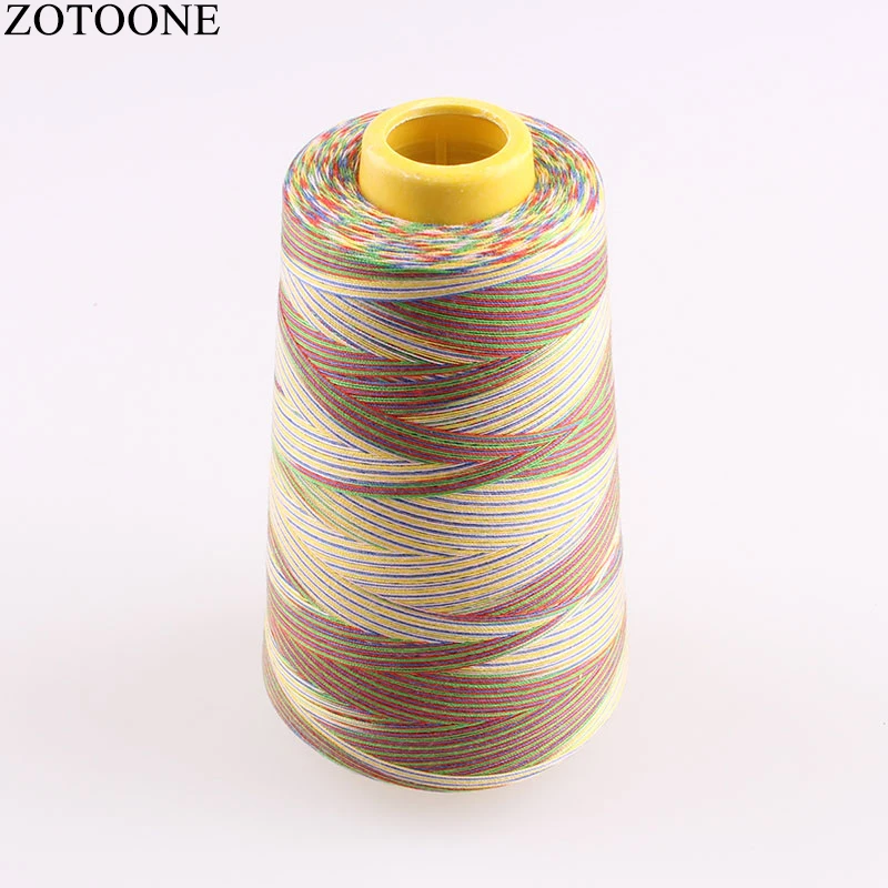 ZOTOONE 40S/2 3000Y/Spool Industrial Polyester Sewing Thread Colorful For Leather Machine Sewing Threads Set Jeans Overlock C
ZOTOONE 40S/2 3000Y/Spool Industrial Polyester Sewing Thread Colorful For Leather Machine Sewing Threads Set Jeans Overlock C