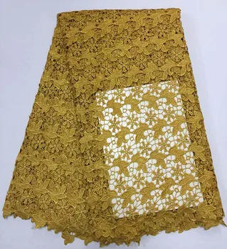 2017 Hot Tulle French Embroidered Mesh Lace Fabric African Lace Fabric High Quality Guipure Lace for African Wedding
2017 Hot Tulle French Embroidered Mesh Lace Fabric African Lace Fabric High Quality Guipure Lace for African Wedding