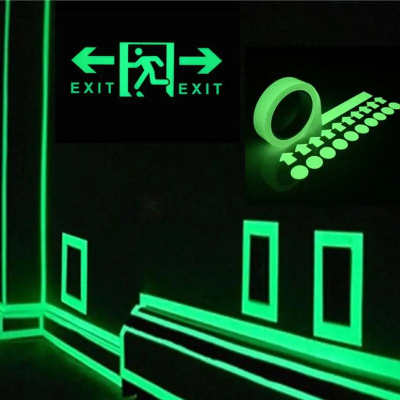 3M 25mm Luminous Tape Self-adhesive Warning Tape Night Vision Glow In Dark Safety Security Home Decoration Luminous Tapes
3M 25mm Luminous Tape Self-adhesive Warning Tape Night Vision Glow In Dark Safety Security Home Decoration Luminous Tapes