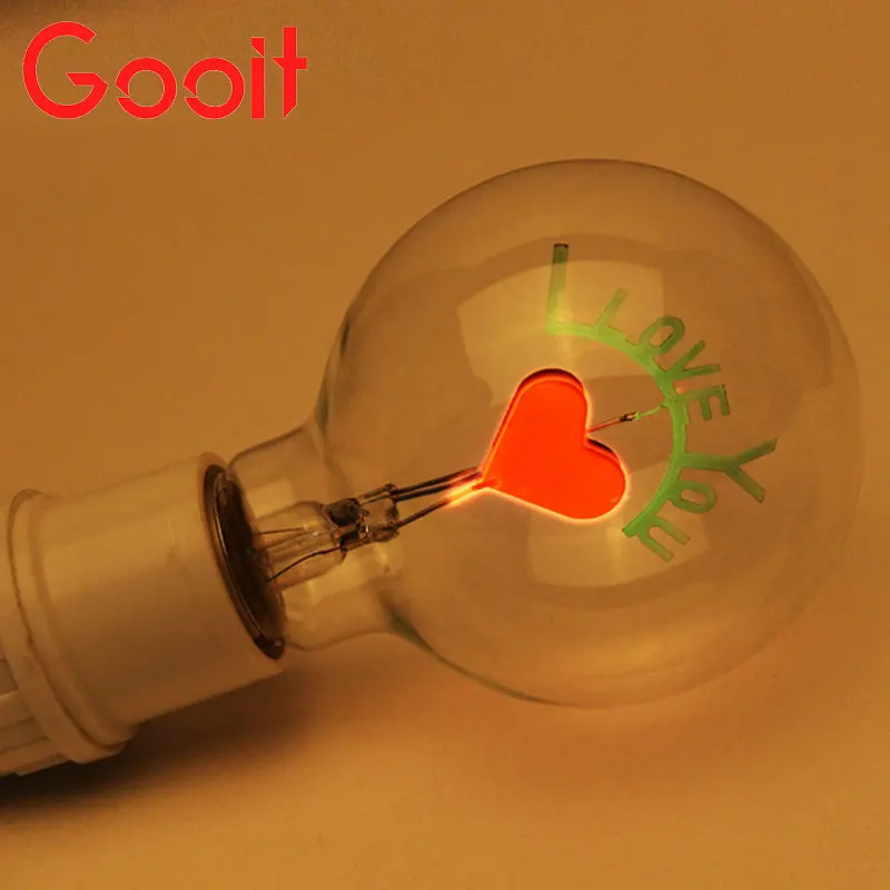 new incandescent vintage bulb 3w 220v retro edison art decoration e27 3w edison bulbs i love you shaped decorative light bulb - Decorative Light Bulbs new incandescent vintage bulb 3w 220v retro edison art decoration e27 3w edison bulbs i love you shaped decorative light bulb - Decorative Light Bulbs