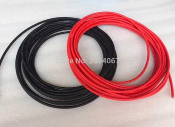 20Meters/lot PV solar cable 1x6mm2 /1x4mm2 /1x2.5mm2 (10m Black + 10m Red) 10AWG/12AWG/14AWG Solar PV Cable Copper Wire with TUV
20Meters/lot PV solar cable 1x6mm2 /1x4mm2 /1x2.5mm2 (10m Black + 10m Red) 10AWG/12AWG/14AWG Solar PV Cable Copper Wire with TUV