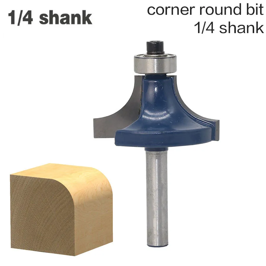 1PC 6.35mm 1/4" Shank Corner Round Over Edging Wood Router Bit With Bearing Tungsten Carbide Wood Milling Cutter Cheap Price
1PC 6.35mm 1/4" Shank Corner Round Over Edging Wood Router Bit With Bearing Tungsten Carbide Wood Milling Cutter Cheap Price