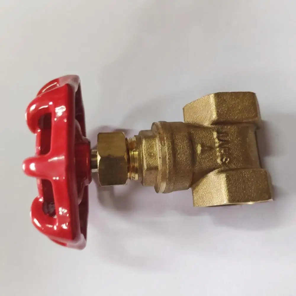 Brass Ball Valve DN20 / 25/32/40/50/65/100 Red Round Handle Thread Adapter Fitting
Brass Ball Valve DN20 / 25/32/40/50/65/100 Red Round Handle Thread Adapter Fitting