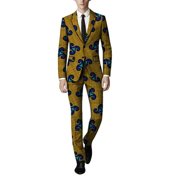 New Arrivals fashion African clothes men's suits man printed pant suits for wedding formal traditional dashiki clothing
New Arrivals fashion African clothes men's suits man printed pant suits for wedding formal traditional dashiki clothing