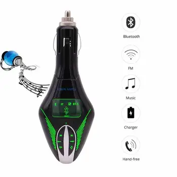 Bluetooth Receiver Wireless Hands-free Kit FM Transmitter MP3 Player Charger Adapter 3.5mm Audio Mic Port support USB TF Card
Bluetooth Receiver Wireless Hands-free Kit FM Transmitter MP3 Player Charger Adapter 3.5mm Audio Mic Port support USB TF Card