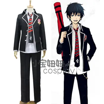 New Anime Ao No Exorcist Blue Exorcist Okumura Rin Cosplay Costume Full Set Coat+Shirt+Pants+Tie+Ears
New Anime Ao No Exorcist Blue Exorcist Okumura Rin Cosplay Costume Full Set Coat+Shirt+Pants+Tie+Ears