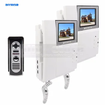 DIYSECUR 800 x 480 Video Door Phone Video Intercom Doorbell 4.3inch HD Indoor Monitor + 600 TVLine Night Vision Outdoor Camera
DIYSECUR 800 x 480 Video Door Phone Video Intercom Doorbell 4.3inch HD Indoor Monitor + 600 TVLine Night Vision Outdoor Camera
