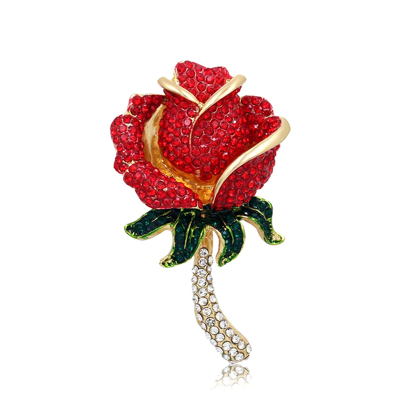 Red Pink Rose Pins Rhinestone Flower Brooch Women Clothing Bag Shoes Accessories Wedding Bridal Bouquet DIY Jewelry 
Red Pink Rose Pins Rhinestone Flower Brooch Women Clothing Bag Shoes Accessories Wedding Bridal Bouquet DIY Jewelry